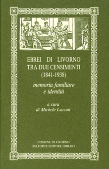 Copertina di `Ebrei di Livorno tra due censimenti (1841-1938)´