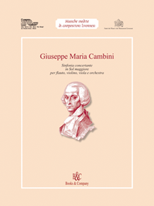 Copertina di `Sinfonia concertante in Sol maggiore per flauto, violino, viola e orchestra´